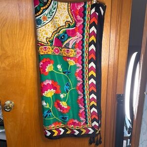 Colorful Floral Women's Scarf